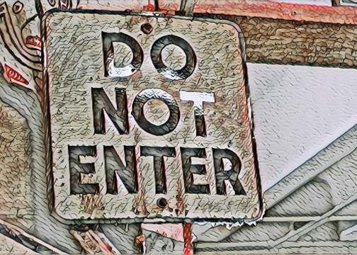 Do Not Enter